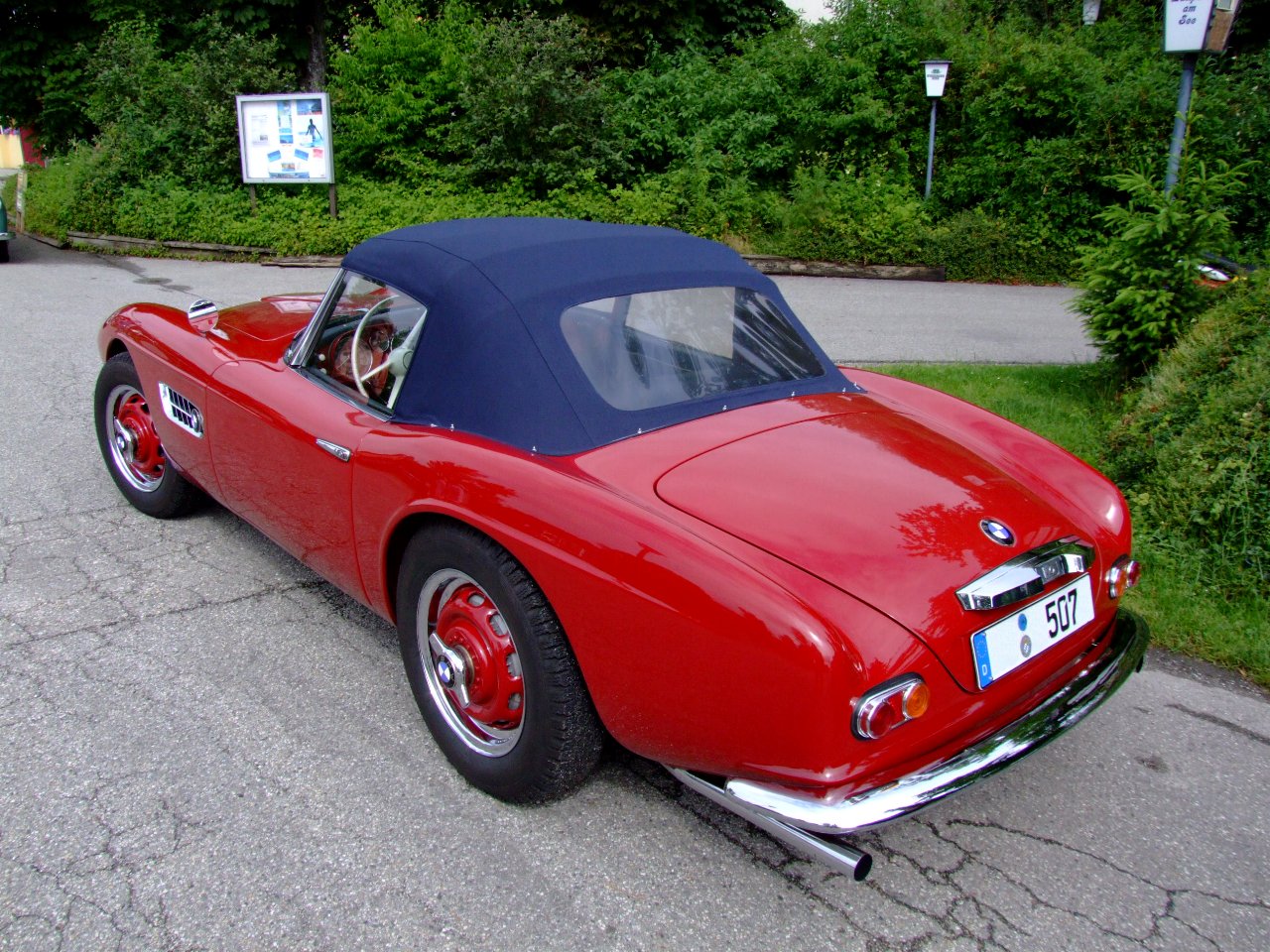 BMW 507: 10 фото