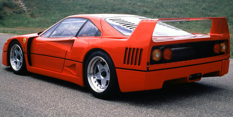 Ferrari F40: 08 фото