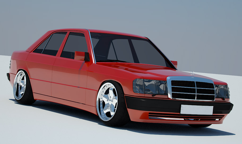 Mercedes 190 W201: 5 фото