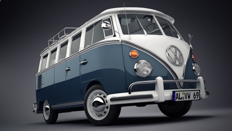 Volkswagen Vintage Van: 9 фото